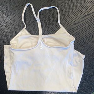 lululemon Power Y Tank White